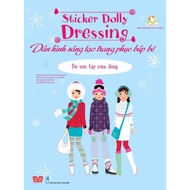 Book - Creative Doll Outfit Stickers - Winter Collection - DTI