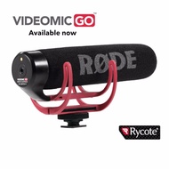 RODE VideoMic GO Lightweight On-Camera Microphone (ไมโครโฟนติดหัวกล้อง ของแท้จากศูนย์)