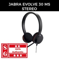 Jabra EVOLVE 30 II MS Stereo 5399-823-309 Jabra Headset with Microphone Headset w Mic Wired Headset 