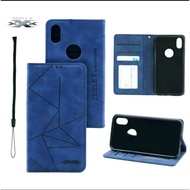 Samsung A8 Casing | Samsung A8 2018 | Samsung A8+ | Samsung A70 | Samsung A80 Casing Flip Leather Wa