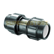 POLY PIPE FITTING SOCKET 50MM,63MM,90MM