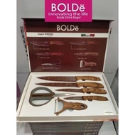 Bolde Super Knives Pisau Set Bolde Marbella 6 Set Pisau Set Bolde