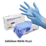 Onemed Brand BLUPLE Nitrile Gloves SIZE M 1 BOX Contains 100PCS