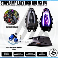 RGB STOPLAMP PLUS FENDER R15 V3 V4 RGB REAR LIGHT 24 MODES 10 COLORS PNP R15 V3 V4 ORIGINAL RACEPRO