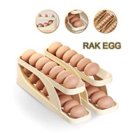 Dc - Tiered Egg Rack / Egg Tray / Minimalist Egg Storage / Egg Storage Organizer.