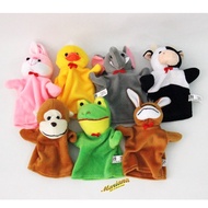 D0- Boneka Tangan Kelinci/Bebek/Gajah/Sapi/Keledai/Kerropy/Monyet