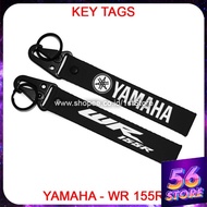 GANTUNGAN Yamaha WR 155R Key Chain Strap Logo WR155R WR155 155 R - Black