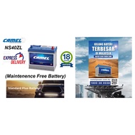 Camel 12V (NS40ZL) Plus Maintenance Free Automotive Battery