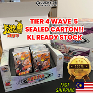 Kayou Naruto Box Original Card Tier 4 Wave 5 T4W5 Booster Carton Kad Naruto Box Collection MR CR 100