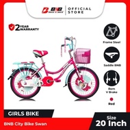 sepeda anak perempuan ukuran 20 bnb swan
