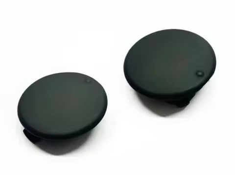 Black Color 2 Pcs Hardtop Latch Hole Cover For Porsche 911 996 997 Part No. 99655545700