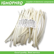 4000PCS/lot 0603 SMD Resistor Kit Assorted Kit 10ohm-1M ohm 5% 80valuesX 50PCS=4000PCS Sample Kit hj