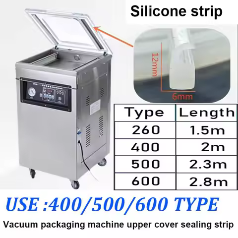 Sealing Silicone Strip Accessories For DZ 260 400 500 600 Mode Food Vacuum Sealing Packaging Machine