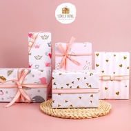 [GG17] [BUY MINIMUM 5 SHEETS] Premium Gift Wrapping Paper Size 50x70cm Type 1 Thick Beautiful - Fish