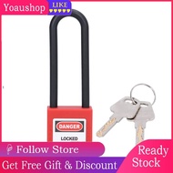Yoaushop Security Lock Nylon Beam Safety Padlock For Household Products Home