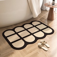 High Quality Diatom Mud Bathroom Mat Anti-Slip Fast Dry Mat Pad Floor Mat Kitchen Toilet Bath Pad No