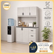 [FREE INSTALLATION] Como Home Kitchen Cabinet (KC1202) | Pantry Cabinet | Dry Kitchen | Ready Stock