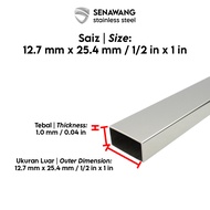 Stainless Steel Rectangular Hollow Section 1.0 mm