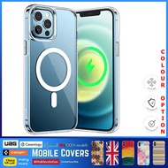 (Mobevo) JETech Magnetic Case iPhone 12 Pro Max 6.7-Inch Compatible Wireless Charging, Shockproof Ph