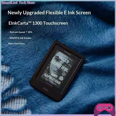 Rakuten Kobo eBook Reader Clara BW 6-inch 16GB Touchscreen IPX8 Waterproof Supporting Bluetooth/WIFI