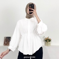 AIKO SHIRT BLOUSE | KEMEJA KERUT WANITA