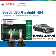 Bosch LED Gigalight 6000K HB4 Halogen Headlight Retrofit Bulb + CANBUS for Honda Accord TAO - 198730