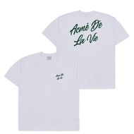 [Acme De La Vie] Script Logo Printing Short Sleeve T-Shirt White