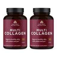 Ancient Nutrition Collagen Peptides Capsules Supplement, Hydrolyzed Collagen Pills for Women & Men, 