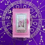 Chinese Ready Stock Pink Waite * cmg Coated Paper Tarot Card Game Silky Smooth