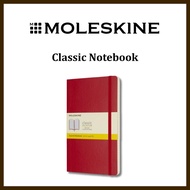 Moleskine Classic Notebook Soft Cover Squared (Graph) Large Size Red QP617F2