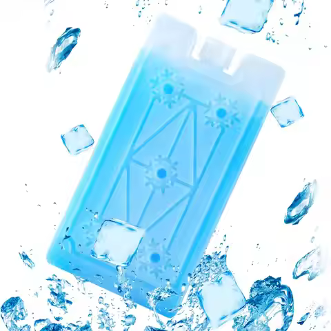 1PC Ice Blocks Reusable Rectangular Ice Pack Freezer Packs for outdoor camping picnics barbecues tra