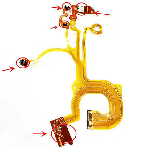 NEW Lens Back Main Flex Cable For SONY Cyber-Shot DSC-HX50 HX50V HX60 HX60V Digital Camera Repair Pa