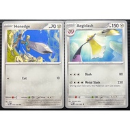 Honedge 056/088 Aegislash 058/088 set Common English Pokemon Card