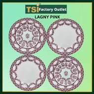 CLAYTAN BASIC SET - LAGNY PINK Ceramic Plate Pinggan Makan Seramik Kaca Tableware