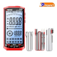 [Perfk1] Digital Tester Volt Amp Ohm Meter Transistor Capacitors Probe Portable DIY Repair Accuratel