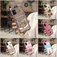 Card bag Anti-dust Phone Case For Samsung Galaxy A51 5G/SM A516N Soft case Cover Cartoon Silicone Ba
