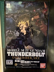 Bandai gundam 雷霆宙域 精神力扎古 彩透閃粉 劇場版限定 HG 1/144 MS-06R Zaku II Thunderbolt Ver.
