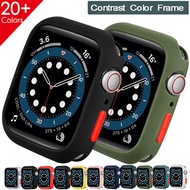 Watch Case For Apple Watch Series 5 6 se 3 42mm 38mm Soft Silicone Protector Apple Watch Accessories