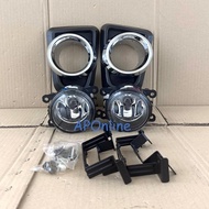 Perodua Axia 2017 G Spec Fog Lamp, Bumper Lamp, Sport Light (With Cover)(H11)(Modified)(1 Set 2 Pcs)
