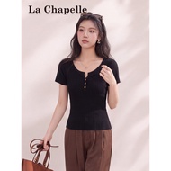 Lasher Bell Black Fleece Sweater - Slim Fit Women's Summer Top