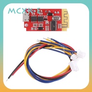 MCXK-E CT14 Micro 4.2 Stereo Bluetooth Power Amplifier Board Module 5VF 5W+5W Mini with Charging Por