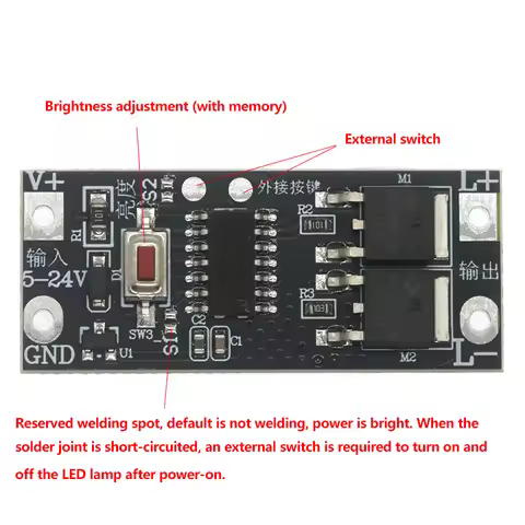 LED fade on fade off slow start low voltage light with driver module led controller dimming slow sta