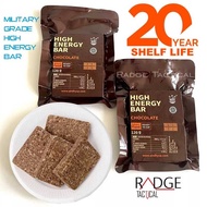 1BOX S MRE High Energy Biscuits 20 Years Shelf Life Emergency Food Rations Emergency Survival Bar