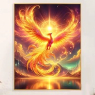Phoenix Cross Stitch Set 2024 New Style High-value Chinese Mascot Precise Printing Cross Stitch Material Package