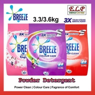 washing detergent liquid detergent laundry detergent Breeze Powder Detergent 3.3Kg / 3.6Kg
