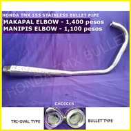 ☜ ∆ ◸ TMX 155 Bullet Pipe Type Muffler