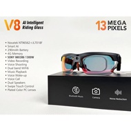 2026 V8 TOP 1 Wi-Fi 13mega pixels  New Smart Al Camera Glasses BlueTooth Glasses HD Call Smart Glass