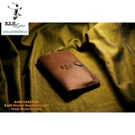 BLACKBERRY Q20 CLASSIC CRAZY HORSE COW LEATHER CASE. *