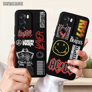 Softcase Motif Metal Band Silicone OPPO Reno 12 5G 11 f11 A79 A17 A16 A57 A77s A76 A55 A54 A74 A95 R