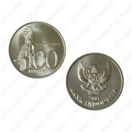 Koin 100 Rupiah Tahun 1999 " Kakak Tua Raja " 1 Keping/Biji